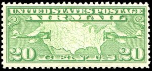 United States Scott C7-C9 MNH (3) CV $21.25