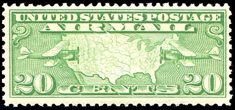 United States Scott C7-C9 MNH (3) CV $21.25