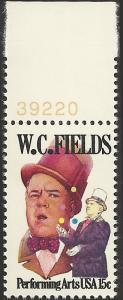 # 1803 MINT NEVER HINGED W.C. FIELDS