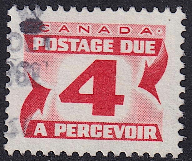 Canada - 1977 - Scott #J31a - used - Numeral