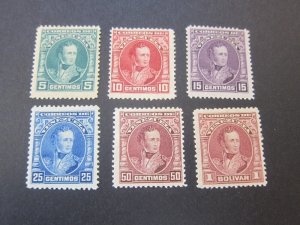 Venezuela 1904 Sc 231-36 set FU