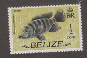 Belize 327 Crana Fish 1973