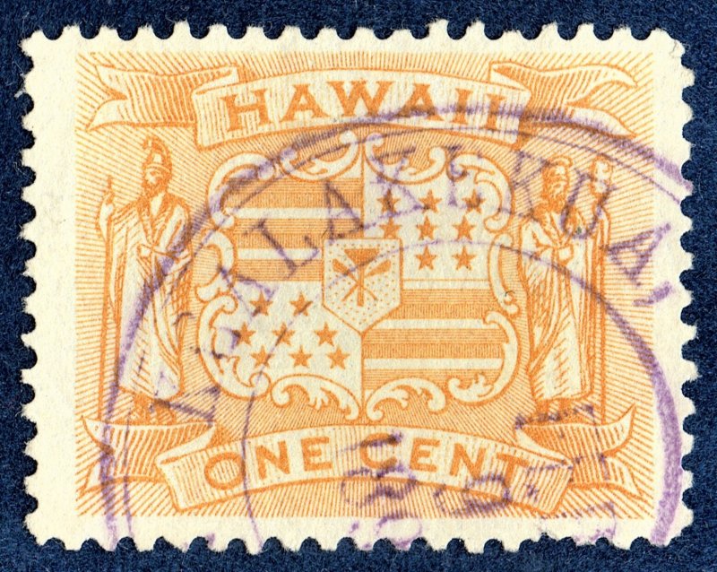 [st1516] HAWAII 1894 Scott#74 KEALAKEKUA Postmark