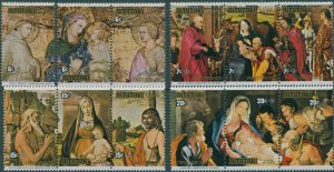 Aitutaki 1975 SG151-162 Christmas set MNH