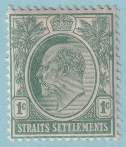 STRAITS SETTLEMENTS 105  MINT HINGED OG * NO FAULTS VERY FINE! - LDB