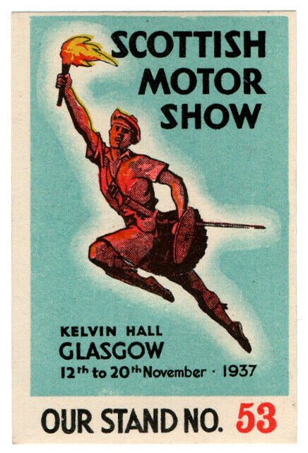 (I.B) Cinderella Collection : Scottish Motor Show (Glasgow 1937)