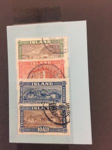 Iceland #144-148 Used (SCV=$19.95) 