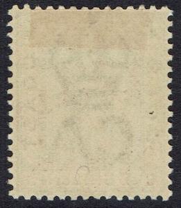 GOLD COAST 1884 QV 1/- WMK CROWN CA