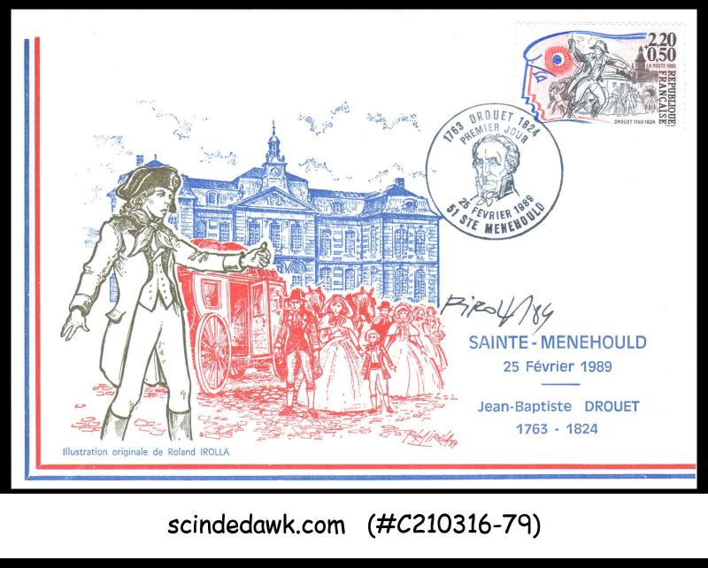 FRANCE - 1989 FRENCH REVOLUTION - FDC SIGNED