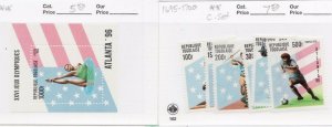 1996 Togo - Atlanta Summer Olympics Sc# 1695-1701  MNH postage stamps & s/s