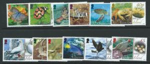 ASCENSION SG987/98 2008 FAUNA AND THEIR EGGS MNH