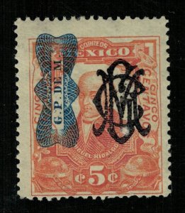 Mexico 1916 Villa - Zapata Issue of 1914 Overprinted  G.P. DE M. (TS-466)