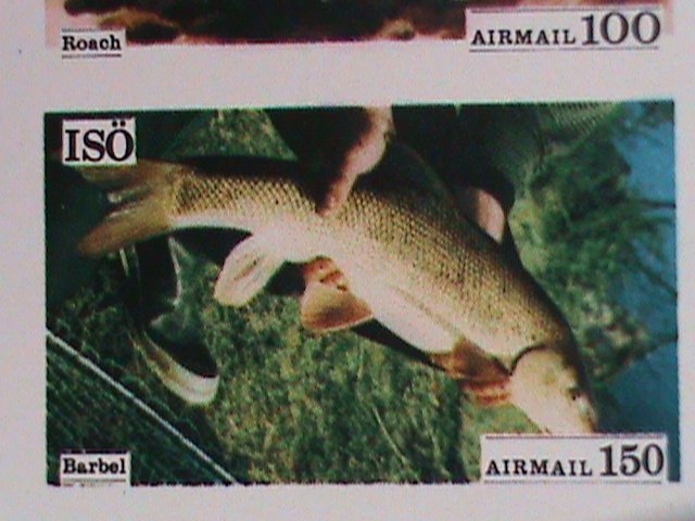 ​OMAN- PROMOTION- OCEAN FISHES IMPERF MNH SHEET VF WE SHIP TO WORLD WIDE