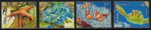 French Polynesia Scott #'s 1101 - 1104 MNH