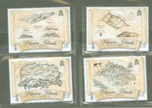 Pitcairn Islands #828-831  Single (Complete Set)