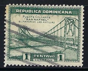 Dominican Republic 290 VFU BRIDGE 1160D-11