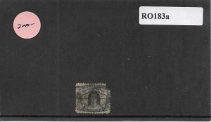 1c Metropolitan Match Works, Wise & Co Revenue, Sc # RO183a (see descr.) (60559)