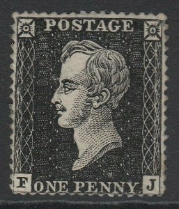 SG DP71(3c) 1850 Prince Consort essay printed in black & perforated 16...