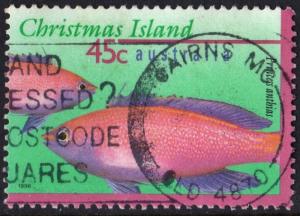 Christmas Island: SC#383 45¢ Princess Anthias (1996) Used
