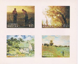 Bhutan 96p MNH SS Paintings  (ML0362)