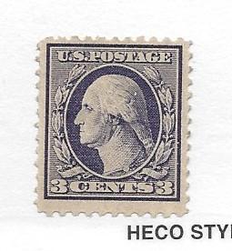 United States, 502, 3c Washington Dark Violet Single, **MNG**