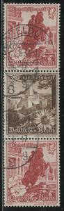 Germany Scott # B128 (2), B123, used, se-tenant, Mi# S250