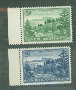 Norfolk Island #23-24  Single (Complete Set)