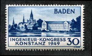 Germany- Baden 5N41 MNH