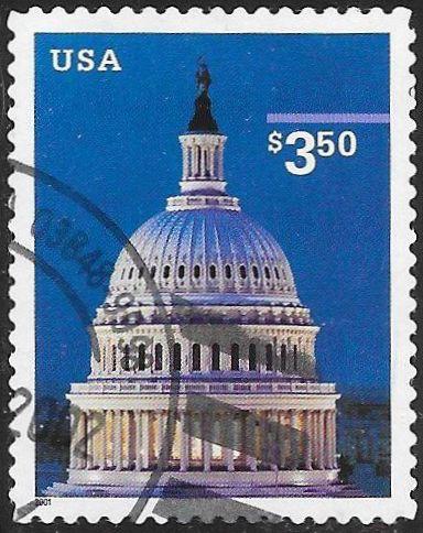 US 3472 Used - ‭Capitol Dome - Priority $3.50