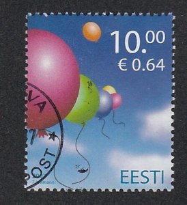 Estonia # 569, International Children's Day - Balloons, Used