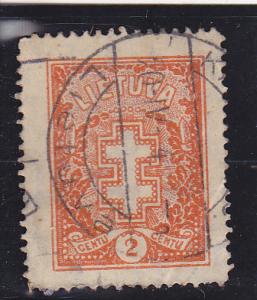Lithuania  Scott#  278  Used