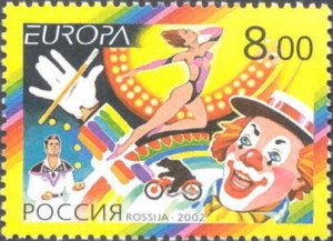 Russia 2002 MNH Stamps Scott 6701 Europa CEPT Circus