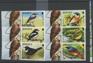 Jersey #1342-1347/1347a/1348  Souvenir Sheet (Bird)