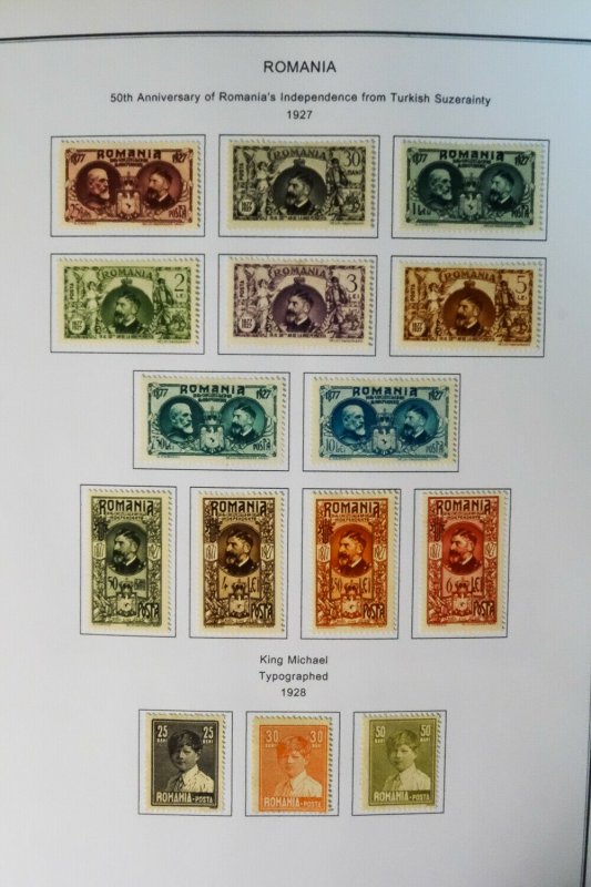 Romania Magnificent 1800s to 1980s Stamp Collection Several Thousand Issues