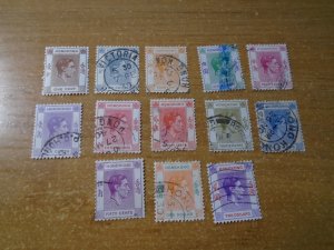 Hong Kong  #  154-59/161-62/163B/159B/164A  used