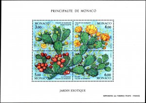 Monaco #1804, Complete Set, 1992, Cactus, Never Hinged