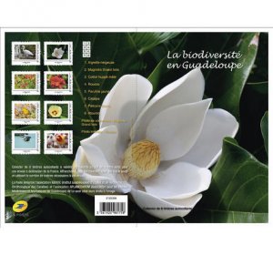 2022 France Biodiversity in Guadeloupe Sheet of 8 (Scott NA) MNH