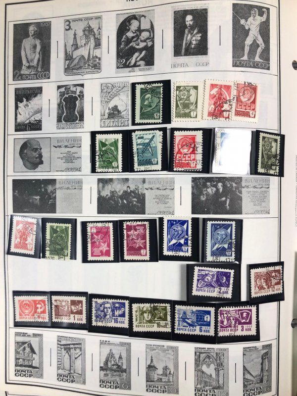 WW, BRITISH COLONIES, 100s of Stamps mounted in an album & in others