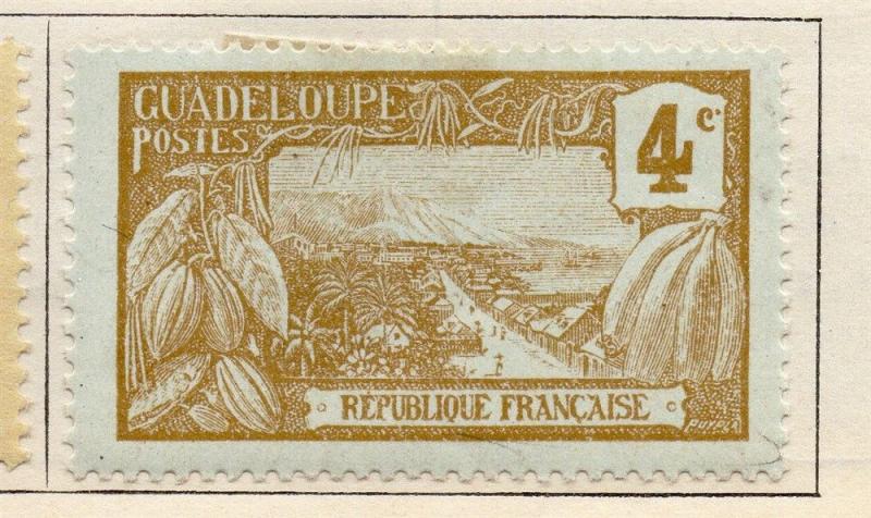 Guadeloupe 1905 Early Issue Fine Mint Hinged 4c. 077259