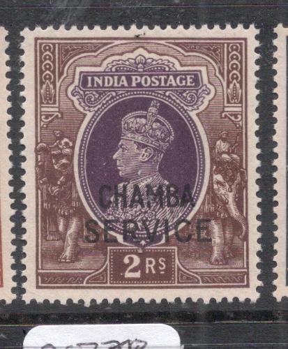 India Chamba SG O84 MNH (11dkn)