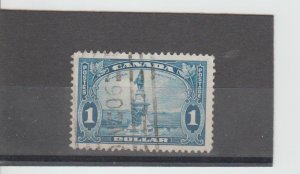 Canada  Scott#  227  Used  (1935 Champlain Monument)