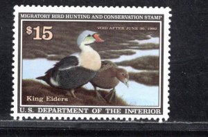 UNITED STATES SC# RW58 VF/MNH