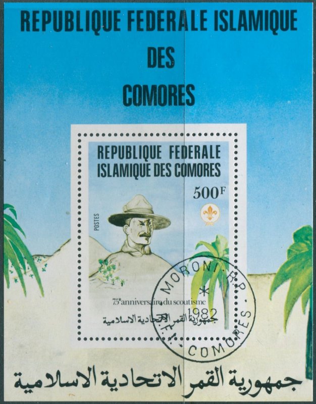 Comoro Islands 1981 SG479 Lord Baden-Powell MS FU