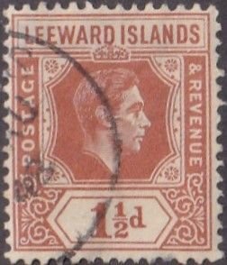 Leeward Islands #106 Used