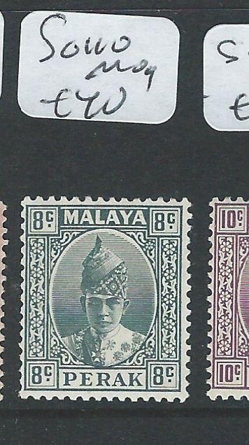 MALAYA PERAK  (P0910B) 8C GRAY  SULTAN SG 110    MOG