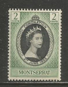 Montserrat   #127  MNH  (1953)  c.v. $0.65