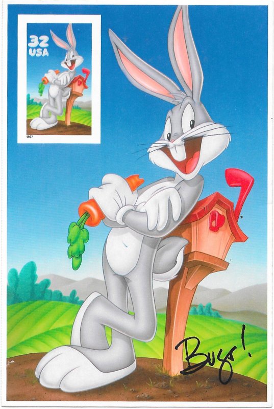 3138c Bugs Bunny,  Imperf, Pane of 1, scv: $100,  FREE  SHIPPING