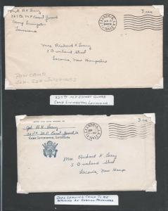 Six Covers , An MP in Camp Livingston, WWII Related