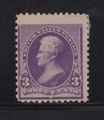 US Stamp Scott #221 Mint Hinged SCV $55