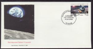 Equatorial Guinea 195 Anniversary Moon Landing Fleetwood U/A FDC